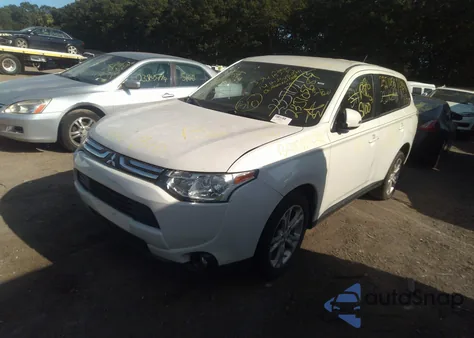 2014 Mitsubishi Outlander Se z USA, uszkodzony, nr VIN JA4AD3A37EZ011951